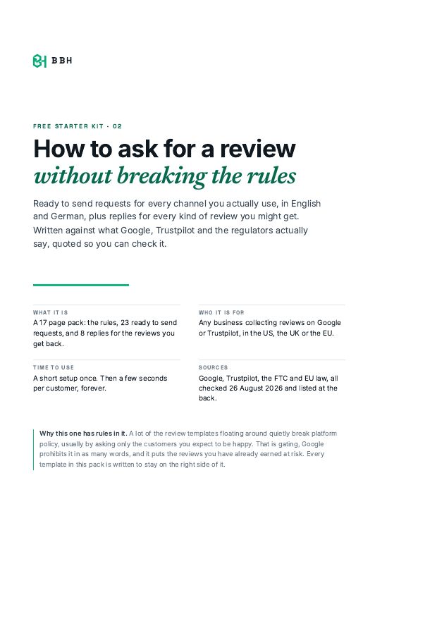 Cover of the Review request templates